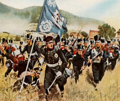 Bitwa pod Kulm i Nollendorf, 29 i 30 sierpnia 1813, 1936. autorstwa Unbekannt