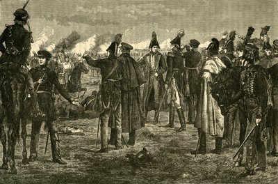 Bitwa pod Lipskiem, 1813, 1890. autorstwa Unbekannt