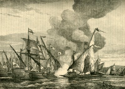 Bitwa pod Lepanto, 1571, 1890. autorstwa Unbekannt