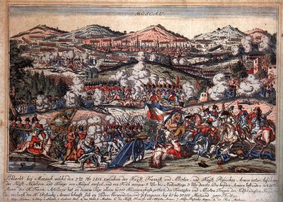 Bitwa pod Możajskam 26 sierpnia 1812 r. 1810 r. autorstwa Unbekannt