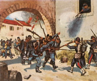 Bitwa pod Sedanem, 1 września 1870, 1936. autorstwa Unbekannt
