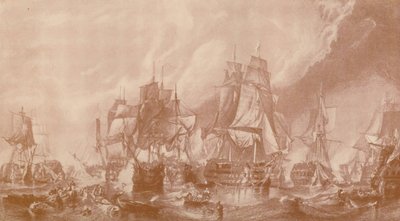 Bitwa pod Trafalgarem, 1805, 1896. autorstwa Unbekannt