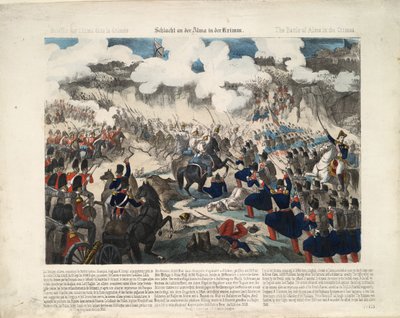 Bitwa pod Almą 20 września 1854 r. 1854 r. autorstwa Unbekannt