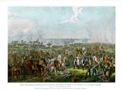 Bitwa Narodów pod Lipskiem, Niemcy, 18 października 1813 1900 autorstwa Unbekannt