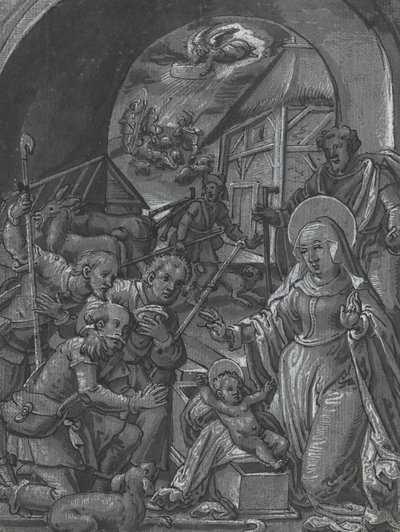 Narodziny Chrystusa [verso], c. 1600. autorstwa Unbekannt