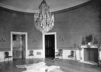 Niebieski pokój w Białym Domu, Waszyngton DC, USA, 1908 autorstwa Unbekannt