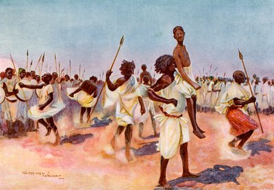 Taniec Borana Bororansi, Somaliland autorstwa Unbekannt