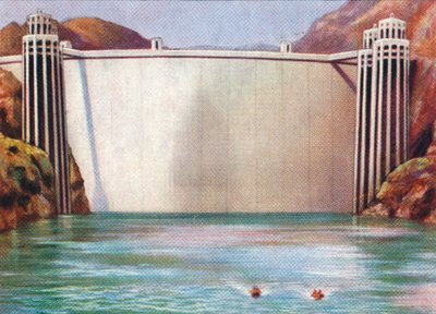 Boulder Dam, USA, 1938 autorstwa Unbekannt