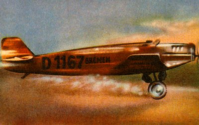 Bremen Junkers W 33 opuszcza Baldonnel Aerodrome, Irlandia, 12 kwietnia 1928, 1932. autorstwa Unbekannt