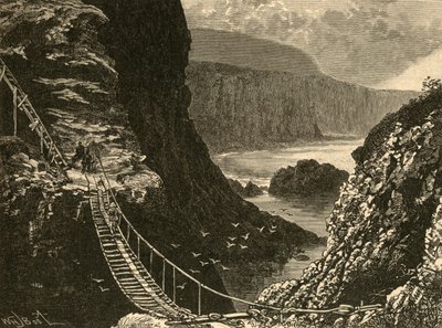 Most, Carrick-A-Rede, 1898. autorstwa Unbekannt