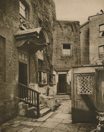 Dom Bridge w George Row, Bermondsey, c1935. autorstwa Unbekannt