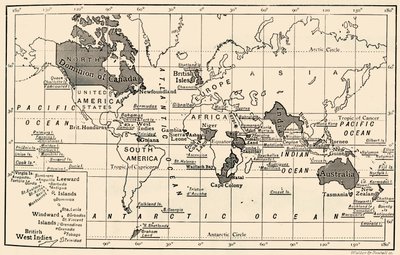 Imperium Brytyjskie, 1897 autorstwa Unbekannt