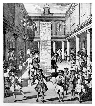 Bubblers Bubble or The Devil Take the Najlepiej Ukrytego, 1720 autorstwa Unbekannt