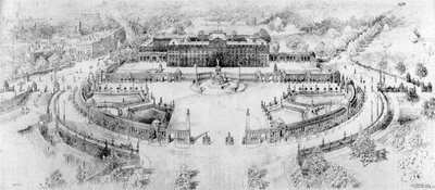 Pałac Buckingham, który ma być, 1910 autorstwa Unbekannt
