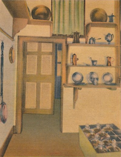 Spiżarnia kamerdynerów, 1946 autorstwa Unbekannt