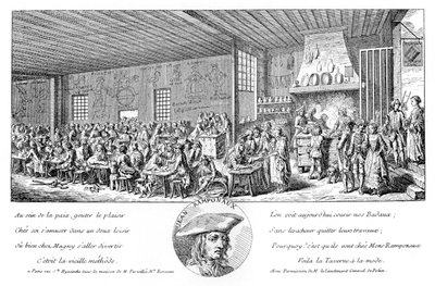 Kabaret Ramponneau, 1885 autorstwa Unbekannt