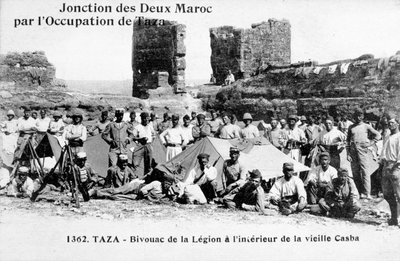 Obóz Legii Cudzoziemskiej, Taza, Maroko, 1904 autorstwa Unbekannt