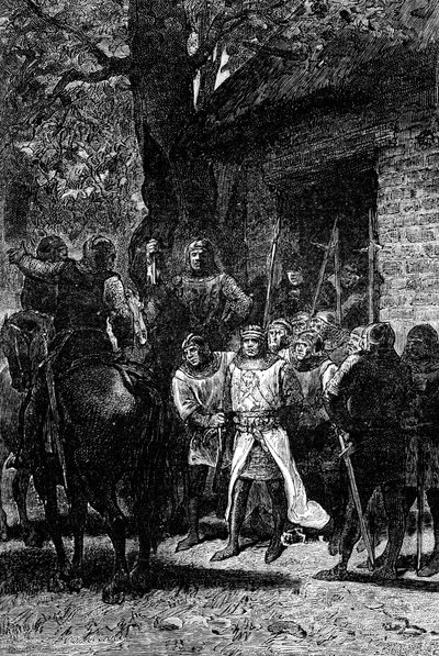 Schwytanie Ryszarda Lwa, 1192, 1909 autorstwa Unbekannt