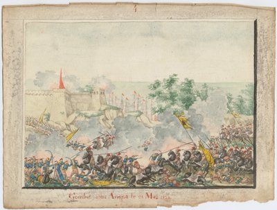 Zdobycie twierdzy Anapa 23 czerwca 1828 r. 1829 autorstwa Unbekannt