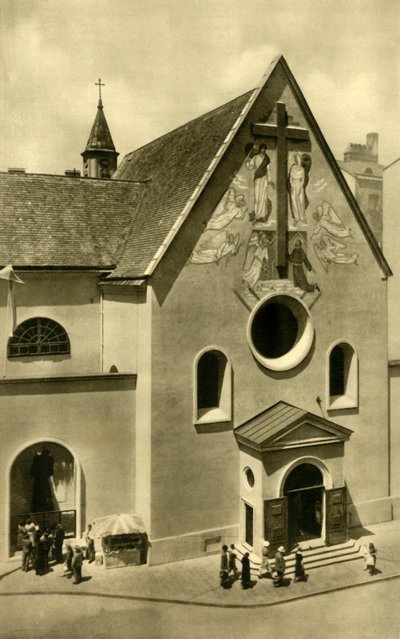 Kościół Kapucynów, Wiedeń, Austria, c1935. autorstwa Unbekannt