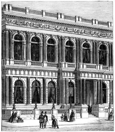 Klub Carlton, Londyn, 1891 autorstwa Unbekannt