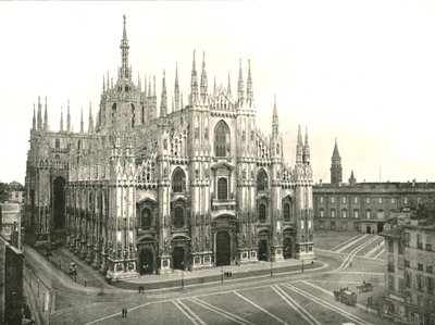 Katedra, Mediolan, Włochy, 1895. autorstwa Unbekannt