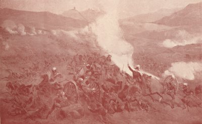 Szarża kawalerii pod kominiarką, 1854 1909 autorstwa Unbekannt