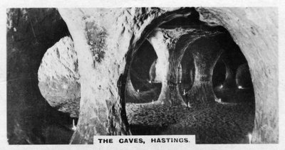 Jaskinie, Hastings, Sussex, c1920 autorstwa Unbekannt