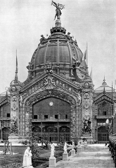 Kopuła Centralna, Wystawa Powszechna, Paryż, 1889 autorstwa Unbekannt