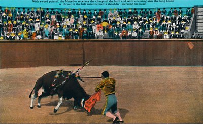 Wyzwanie Matadora, Plaza De Toros, c1939 autorstwa Unbekannt