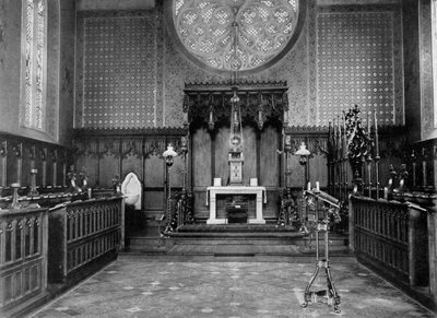 Prezbiterium, Katolicki Kościół Apostolski, Albury Park, Surrey, 1904 autorstwa Unbekannt