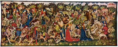 Gobeliny myśliwskie z Chatsworth, druga z serii, 1930 autorstwa Unbekannt