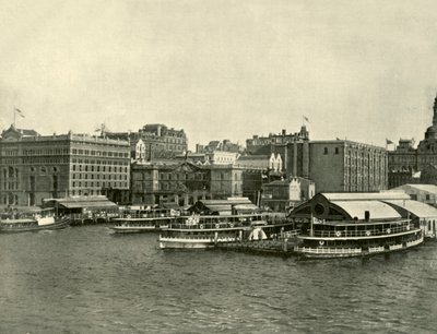 Okrągłe nabrzeże, Sydney, 1901. autorstwa Unbekannt