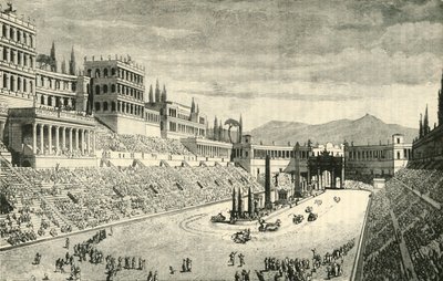 Renowacja Circus Maximus, 1890 r. autorstwa Unbekannt