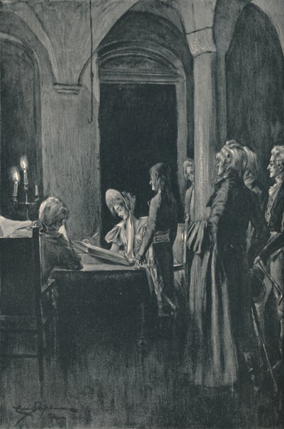 Ślub cywilny Napoleona i Józefiny, 9 marca 1796, 1896. autorstwa Unbekannt