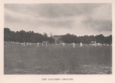 Boisko do krykieta w Colombo, Cejlon, 1912 r. autorstwa Unbekannt