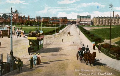 Common z Clarence Pier, Southsea, Hampshire, c1904 autorstwa Unbekannt