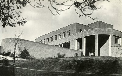 The Contemporary Idiom Brick House w Hampstead, Londyn, 1941. autorstwa Unbekannt