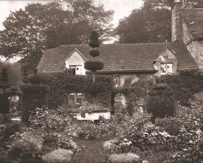 Domek w pobliżu Haddon Hall, Derbyshire, 1894. autorstwa Unbekannt