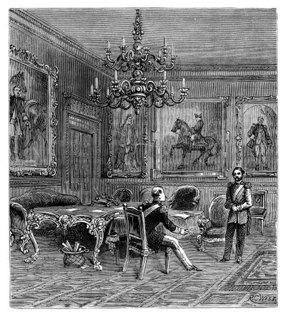 Sala Rady, Pałac Św. Jakuba, 1900. autorstwa Unbekannt