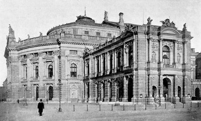 Teatr Dworski, Wiedeń, Austria, 1899 autorstwa Unbekannt