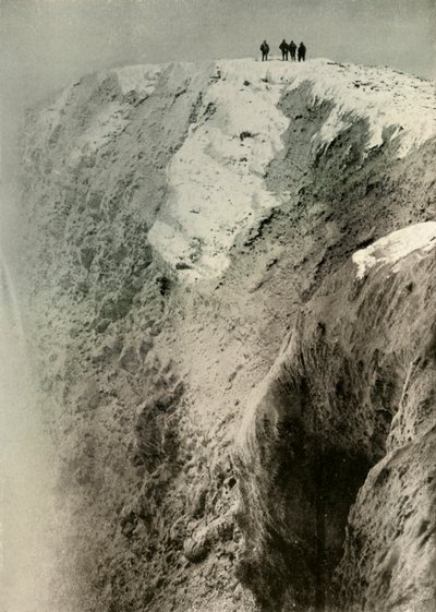 Krater Erebusa, 900 stóp głębokości i pół mili szerokości, 1908, 1909. autorstwa Unbekannt