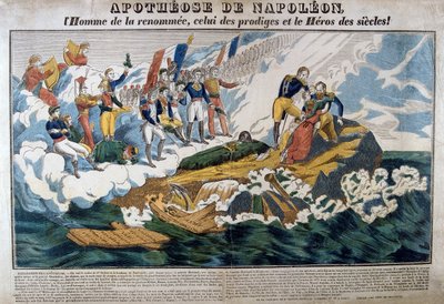 Ukoronowanie chwały Napoleona, XIX w. autorstwa Unbekannt