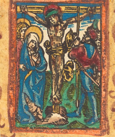 Ukrzyżowanie, c. 14901500. autorstwa Unbekannt