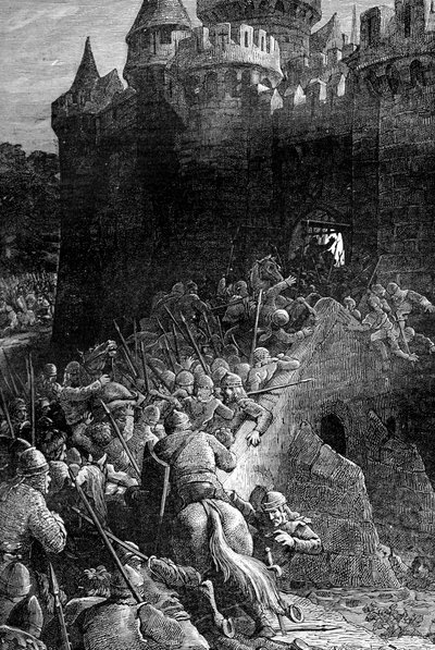 Wojna krzyżowców, 1909 autorstwa Unbekannt
