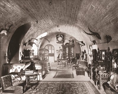 Krypta, zamek Glamis, Forfar, Szkocja, 1894. autorstwa Unbekannt