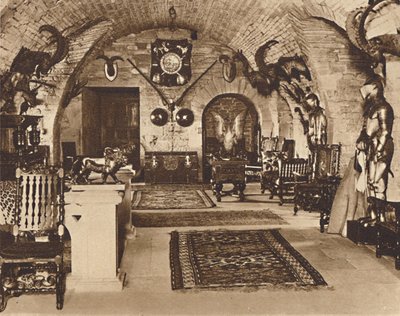 Krypta, zamek Glamis, ok. 1933 r. 1937 autorstwa Unbekannt