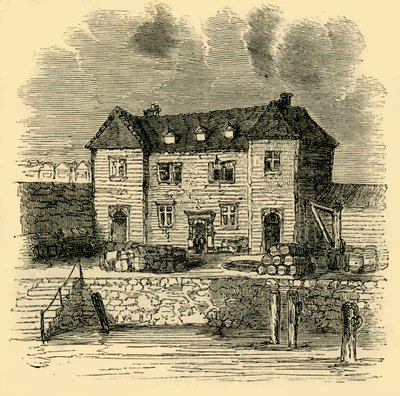 Urząd Celny - Czasy Elżbiety, ok. 1872 r. autorstwa Unbekannt