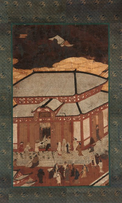 Wielka Sala Buddy, Hokoji, Ito, okres Edo, 17 linia Tsuryo. autorstwa Unbekannt