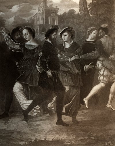 Tańczący obraz, c1532, 1902 autorstwa Unbekannt